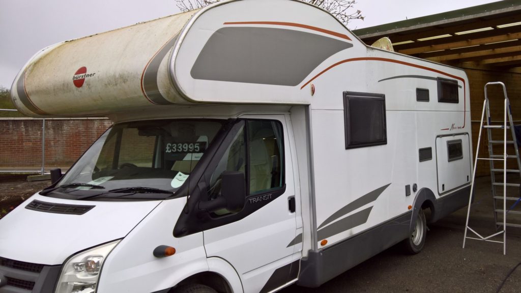 motorhome caravan cleaning valeting Andre Services 1